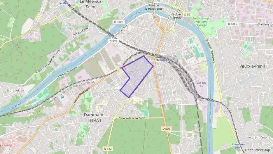 Appartement 67 m² trois pièces à vendre à Dammarie-les-Lys Appartement 67 m² trois pièces à vendre à Dammarie-les-Lys