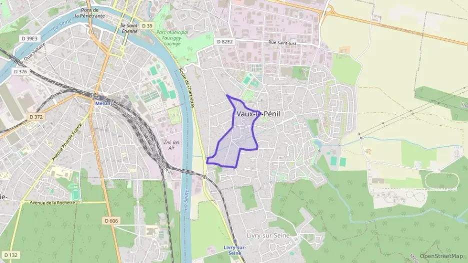 Appartement 69 m² trois pièces à vendre à Vaux-le-Pénil