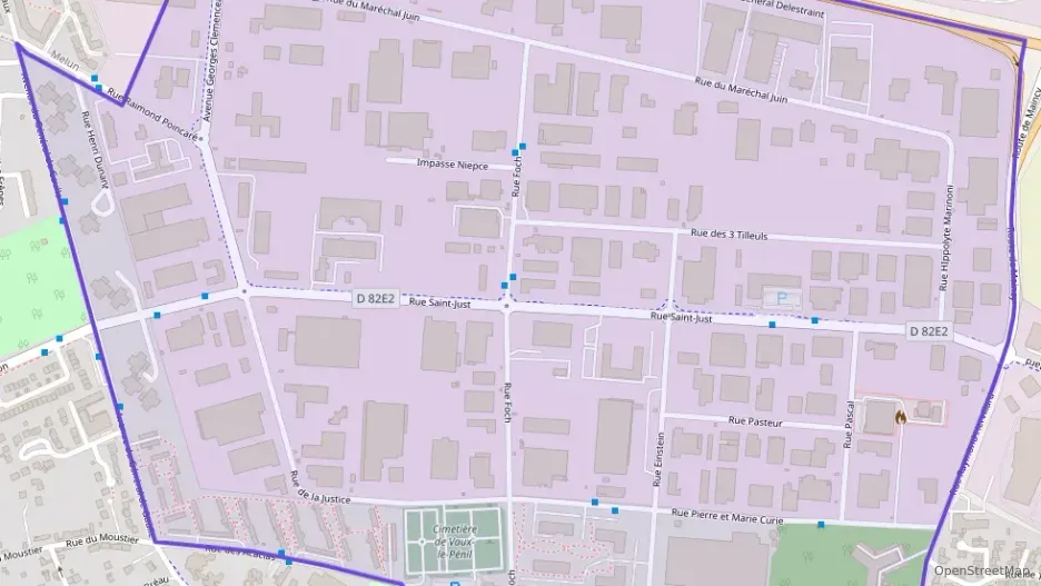 Appartement 47 m² deux pieces à vendre à Vaux-le-Pénil