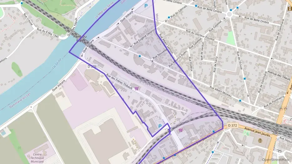 Appartement 35 m² deux pieces à vendre à Dammarie-les-Lys