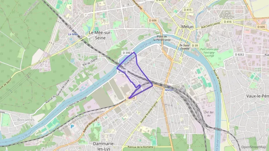 Appartement 35 m² deux pieces à vendre à Dammarie-les-Lys