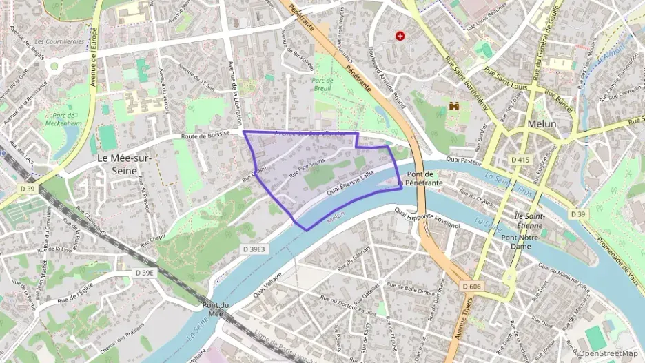 Appartement 45 m² deux pieces à vendre à Le Mée-sur-Seine