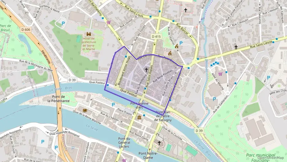 Appartement 60 m² trois pièces à vendre à Melun