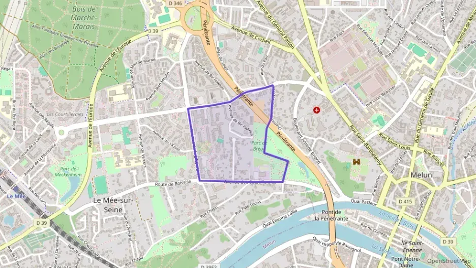 Appartement 46 m² deux pieces à vendre à Le Mée-sur-Seine