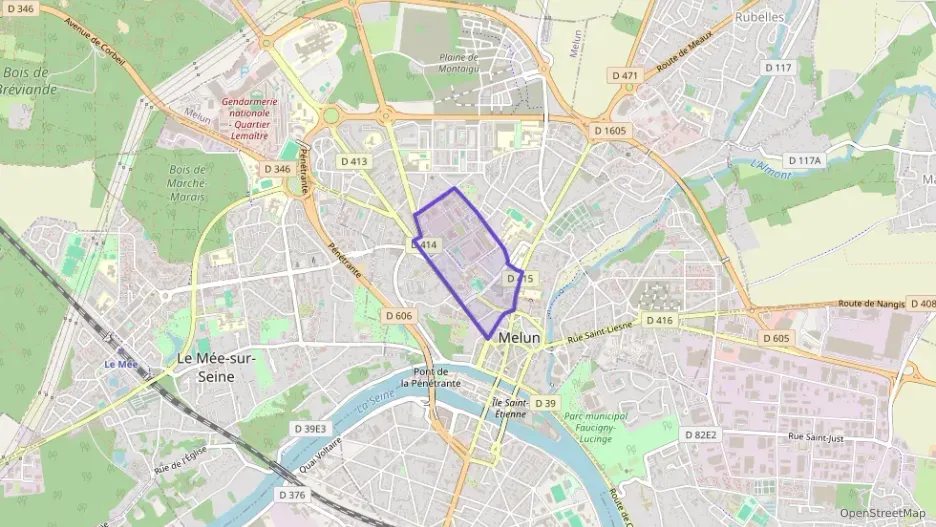 Appartement 67 m² quatre pièces à vendre à Melun
