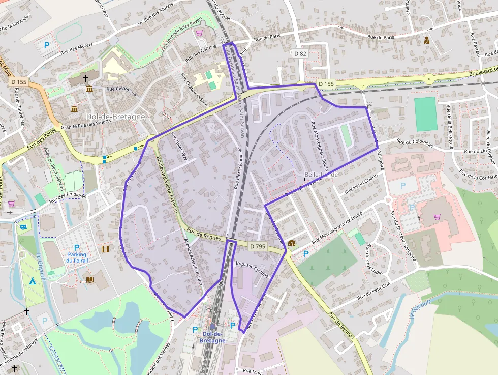 Appartement 65 m² trois pièces à vendre à Dol-de-Bretagne