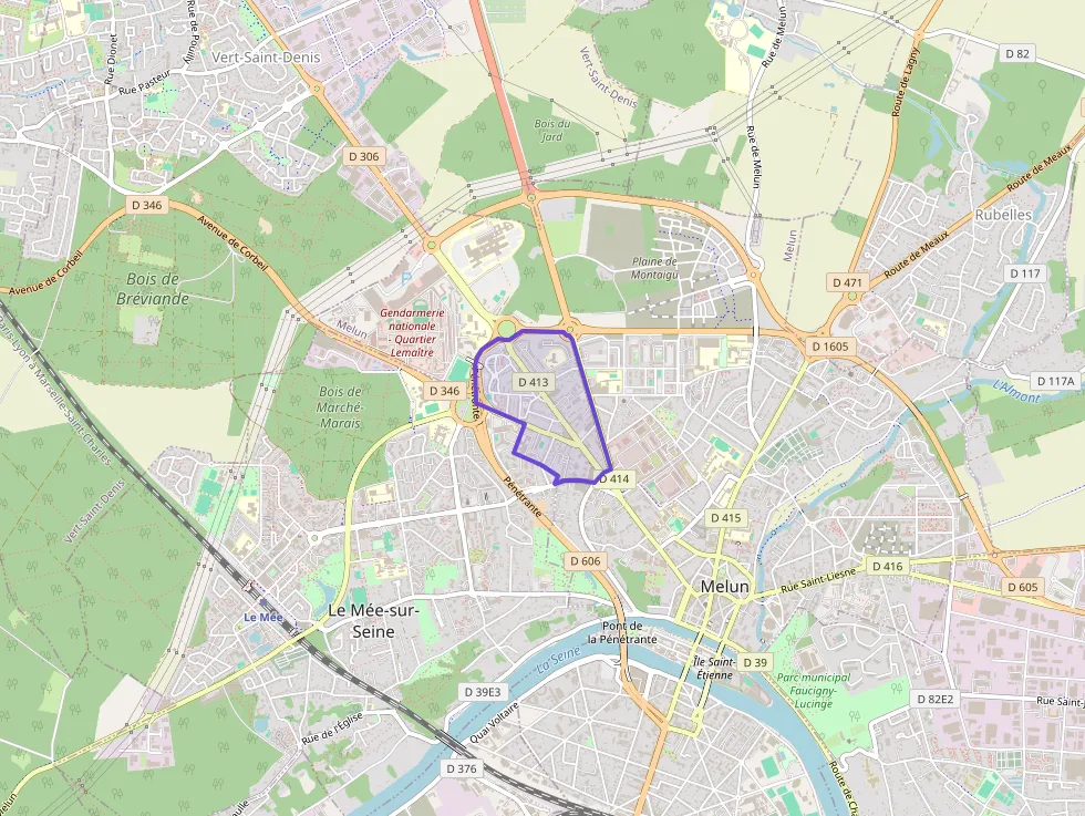 Appartement 35 m² deux pieces à vendre à Melun