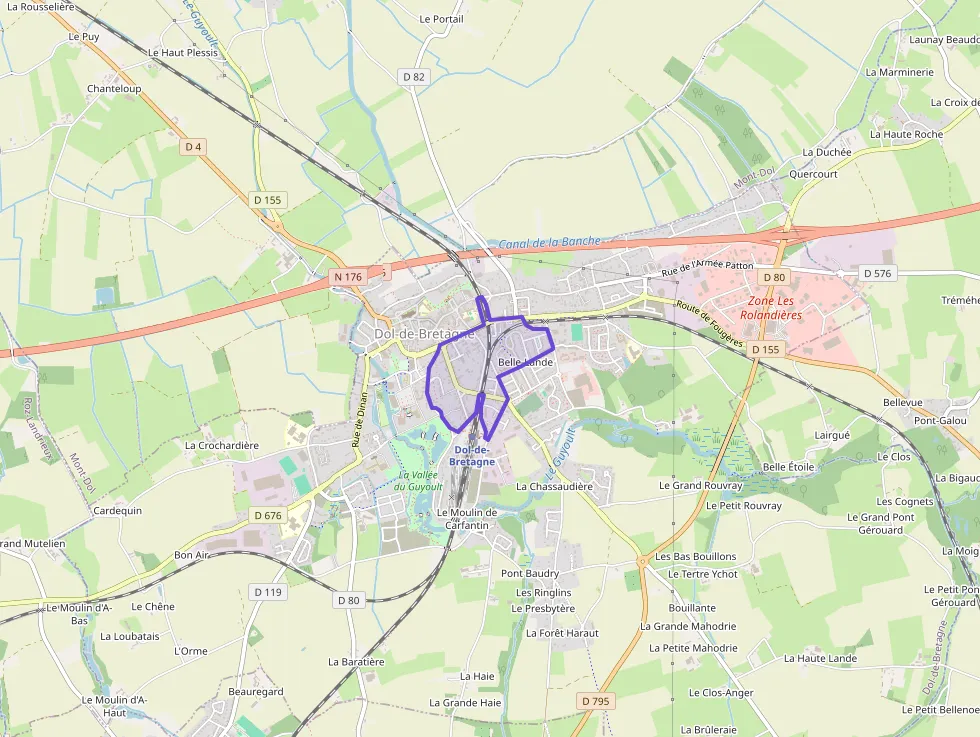 Appartement 73 m² trois pièces à vendre à Dol-de-Bretagne