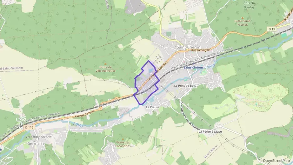 Appartement 38 m² deux pieces à vendre à Saint-Chéron Appartement 38 m² deux pieces à vendre à Saint-Chéron