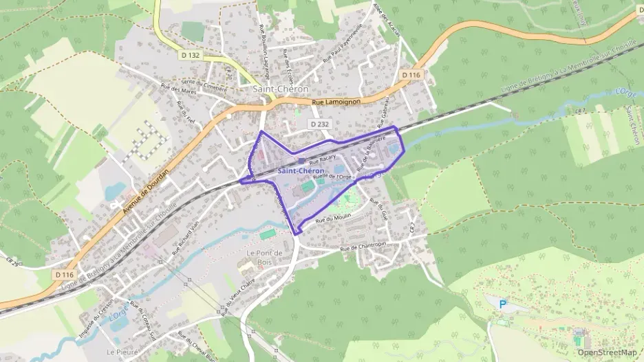 Appartement 55 m² trois pièces à vendre à Saint-Chéron Appartement 55 m² trois pièces à vendre à Saint-Chéron