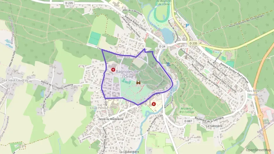 Appartement 24 m² une piece à vendre à Bagnoles-de-l`Orne-Normandie