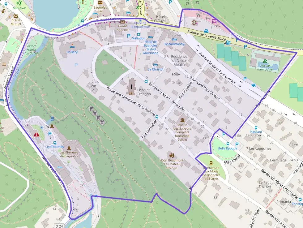 Appartement 88 m² trois pièces à vendre à Bagnoles-de-l`Orne-Normandie