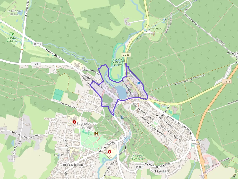 Appartement 34 m² deux pieces à vendre à Bagnoles-de-l`Orne-Normandie