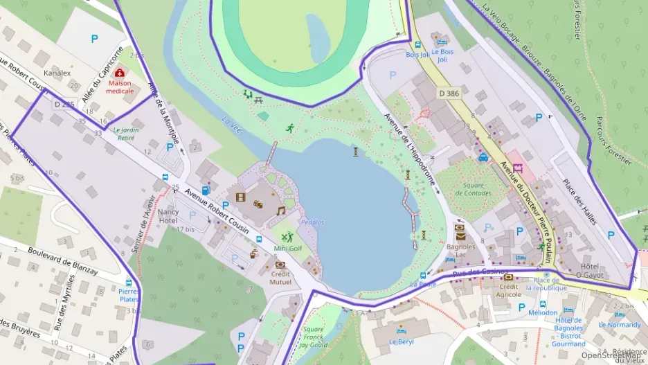 Appartement 39 m² deux pieces à vendre à Bagnoles-de-l`Orne-Normandie