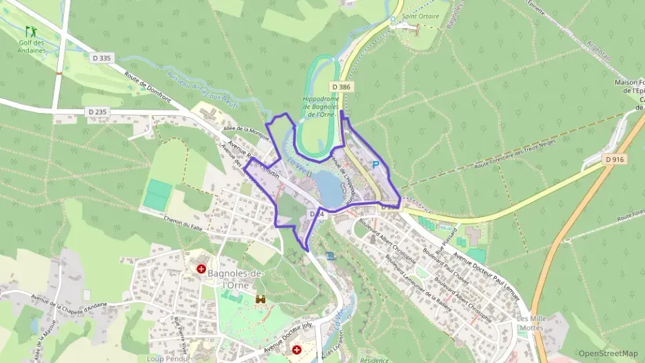 Appartement 39 m² deux pieces à vendre à Bagnoles-de-l`Orne-Normandie