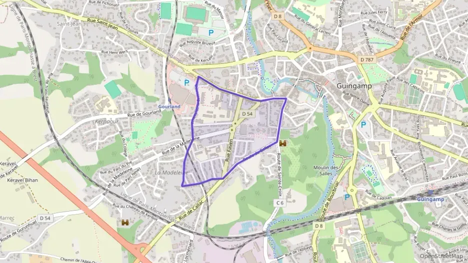 Appartement 41 m² deux pieces à vendre à Guingamp Appartement 41 m² deux pieces à vendre à Guingamp