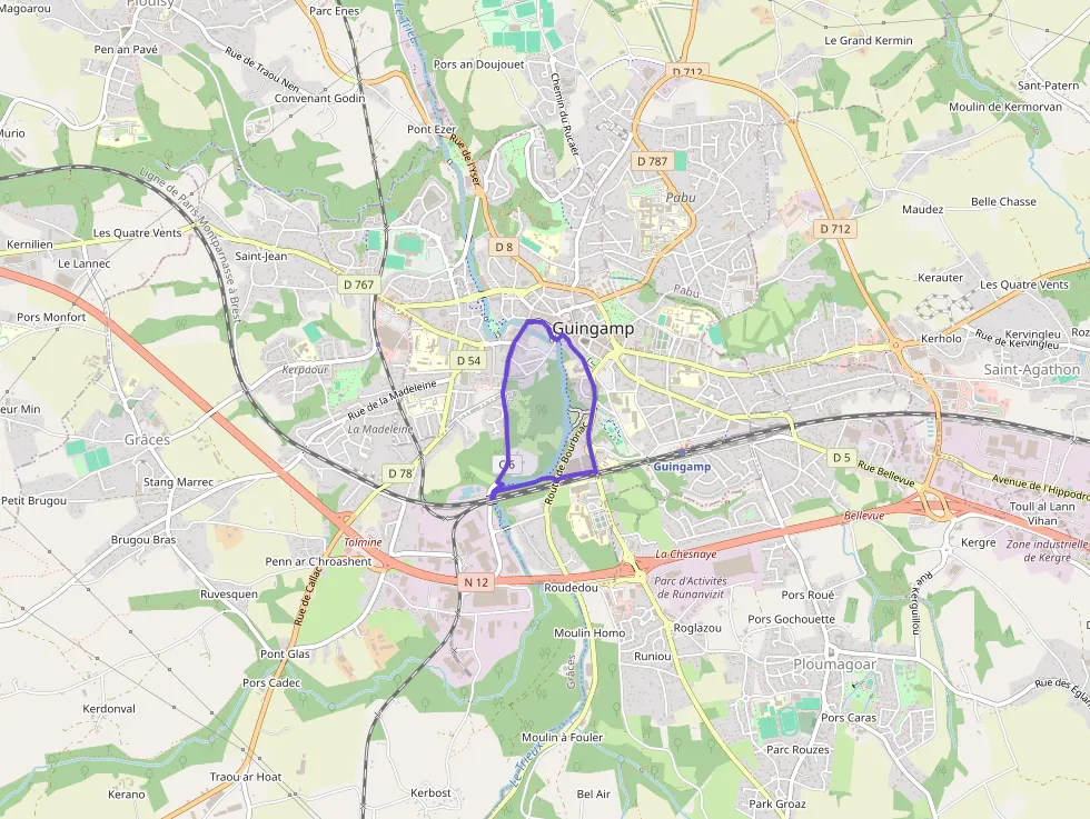 Appartement 42 m² deux pieces à vendre à Guingamp