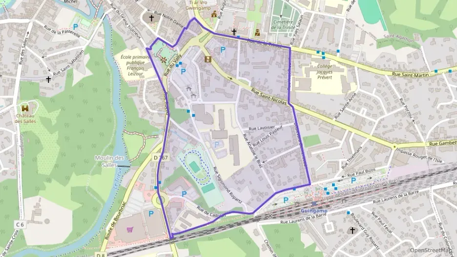 Appartement 65 m² trois pièces à vendre à Guingamp Appartement 65 m² trois pièces à vendre à Guingamp