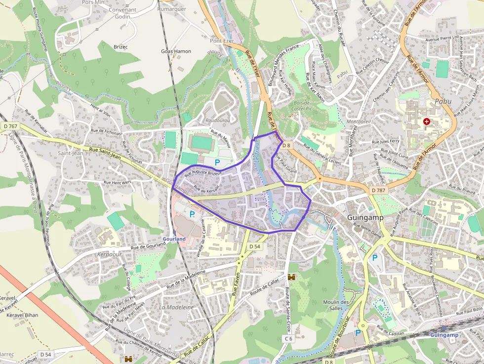 Appartement 46 m² trois pièces à vendre à Guingamp