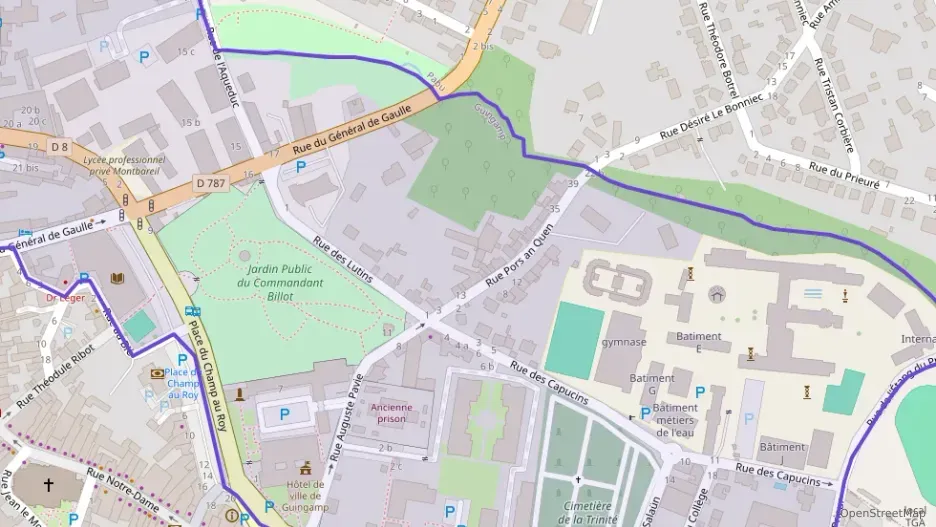 Appartement 61 m² trois pièces à vendre à Guingamp