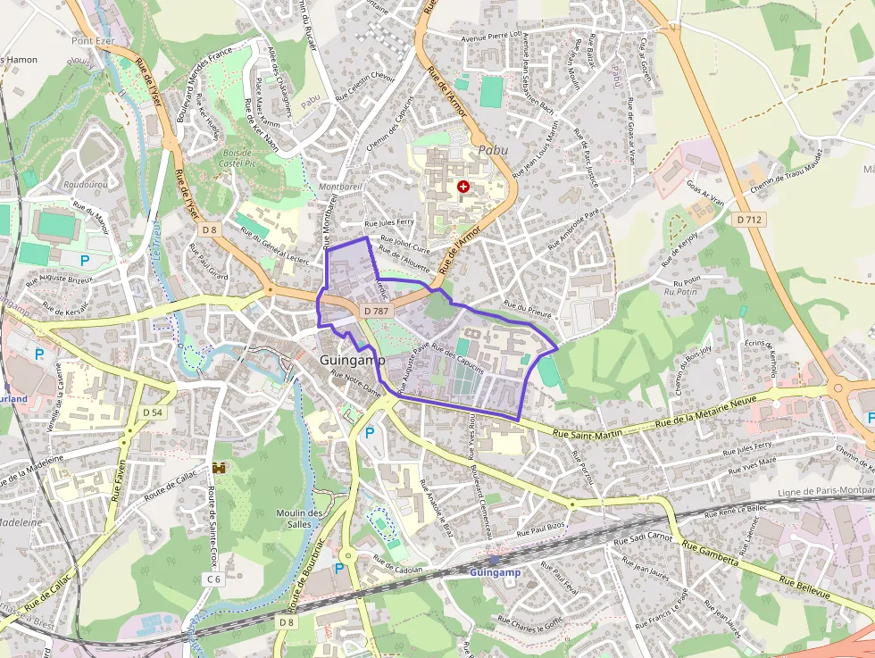 Appartement 45 m² deux pieces à vendre à Guingamp