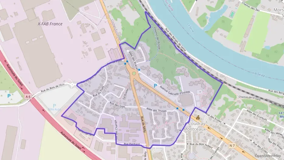 Appartement 30 m² une piece à vendre à Le Coudray-Montceaux Appartement 30 m² une piece à vendre à Le Coudray-Montceaux