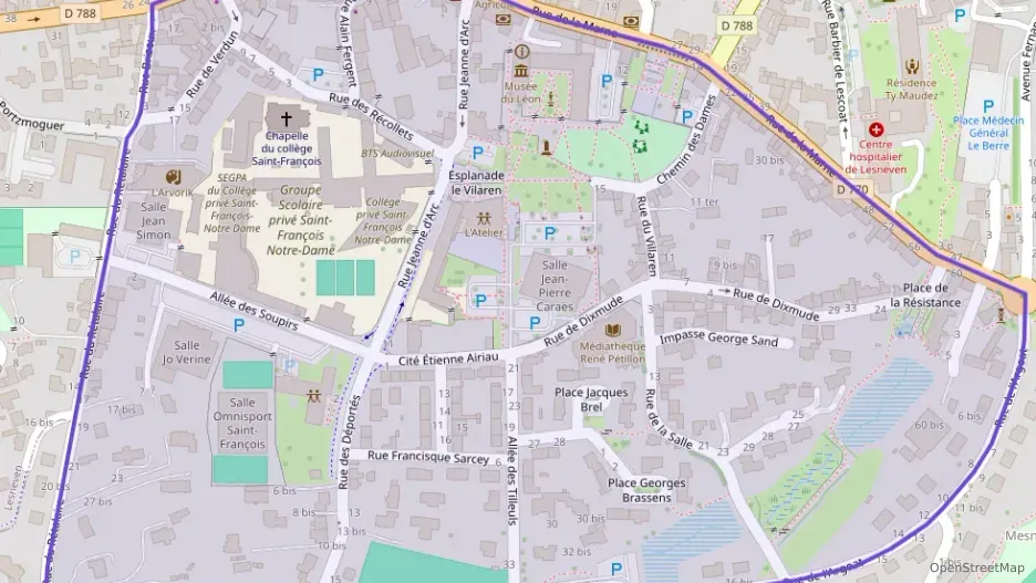 Appartement 61 m² trois pièces à vendre à Lesneven Appartement 61 m² trois pièces à vendre à Lesneven