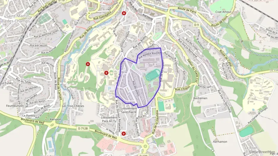 Appartement 80 m² trois pièces à vendre à Morlaix