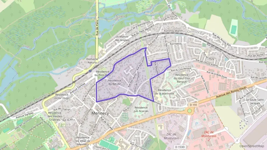 Appartement 50 m² trois pièces à vendre à Mennecy