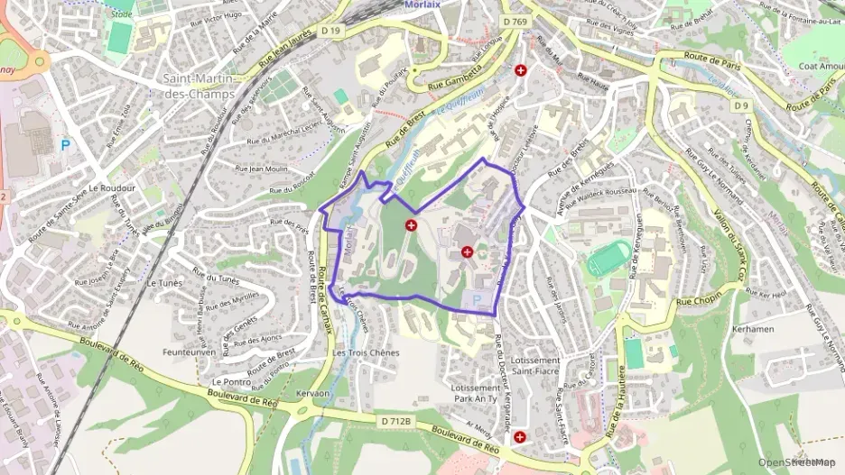 Appartement 65 m² quatre pièces à vendre à Morlaix