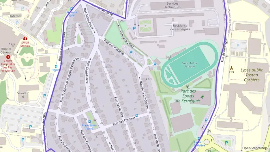 Appartement 65 m² trois pièces à vendre à Morlaix