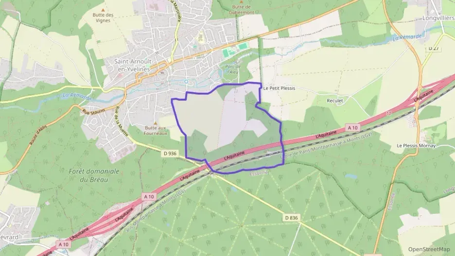 Appartement 50 m² trois pièces à vendre à Saint-Arnoult-en-Yvelines Appartement 50 m² trois pièces à vendre à Saint-Arnoult-en-Yvelines