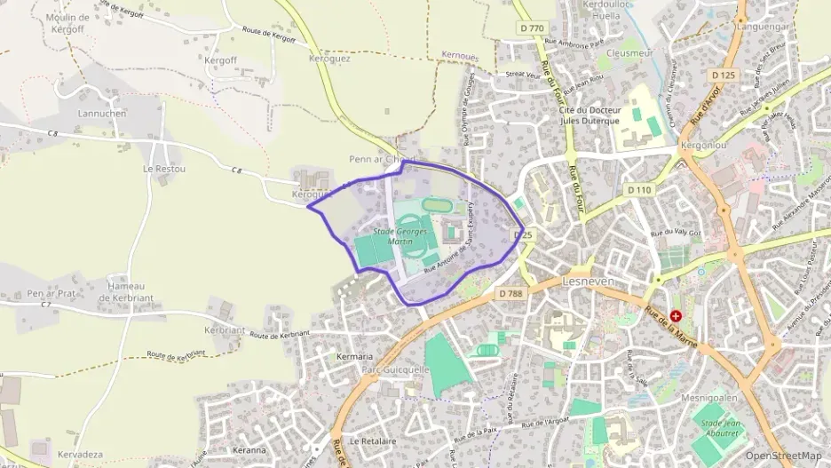 Appartement 46 m² deux pieces à vendre à Lesneven