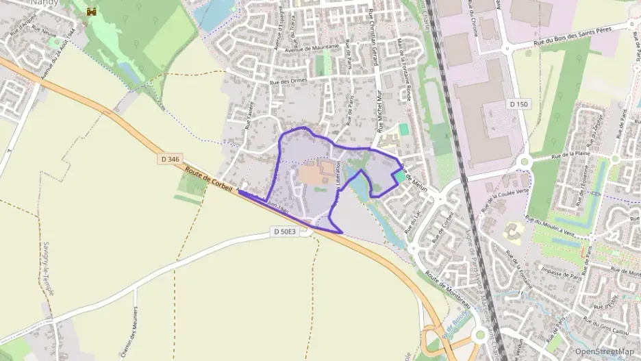 Appartement 74 m² quatre pièces à vendre à Savigny-le-Temple