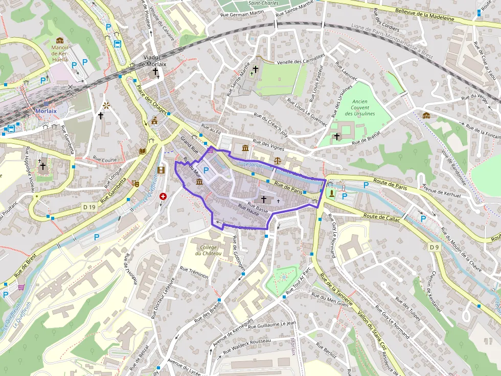 Appartement 53 m² trois pièces à vendre à Morlaix