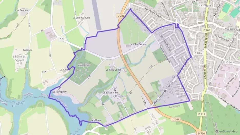 Appartement 61 m² trois pièces à vendre à Pleurtuit Appartement 61 m² trois pièces à vendre à Pleurtuit