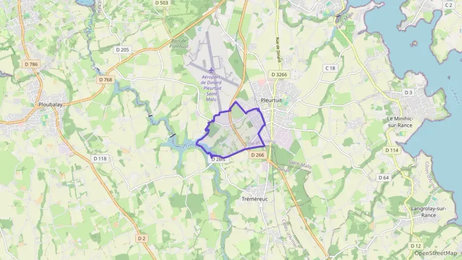 Appartement 61 m² trois pièces à vendre à Pleurtuit Appartement 61 m² trois pièces à vendre à Pleurtuit