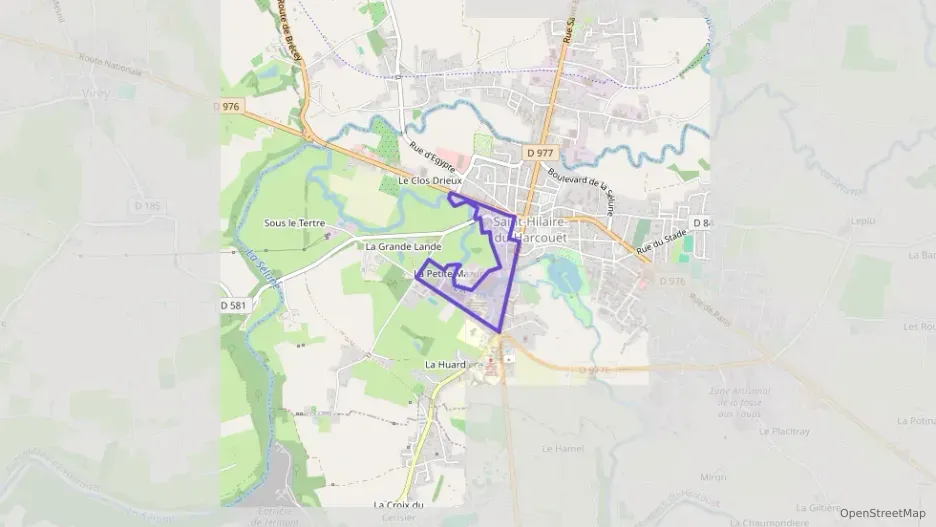 Appartement 130 m² quatre pièces à vendre à Saint-Hilaire-du-Harcouët