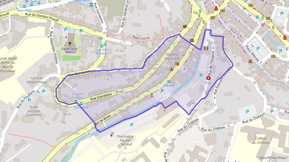 Appartement 53 m² trois pièces à vendre à Morlaix