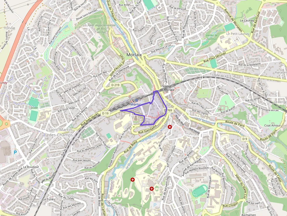 Appartement 25 m² une piece à vendre à Morlaix