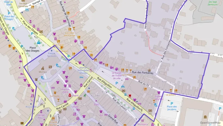 Appartement 149 m² cinq pièces à vendre à Morlaix Appartement 149 m² cinq pièces à vendre à Morlaix