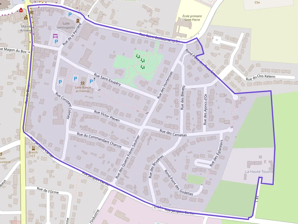 Appartement 60 m² trois pièces à vendre à Pleurtuit