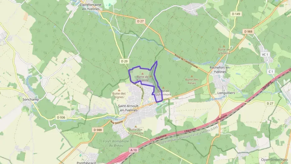 Appartement 43 m² deux pieces à vendre à Saint-Arnoult-en-Yvelines