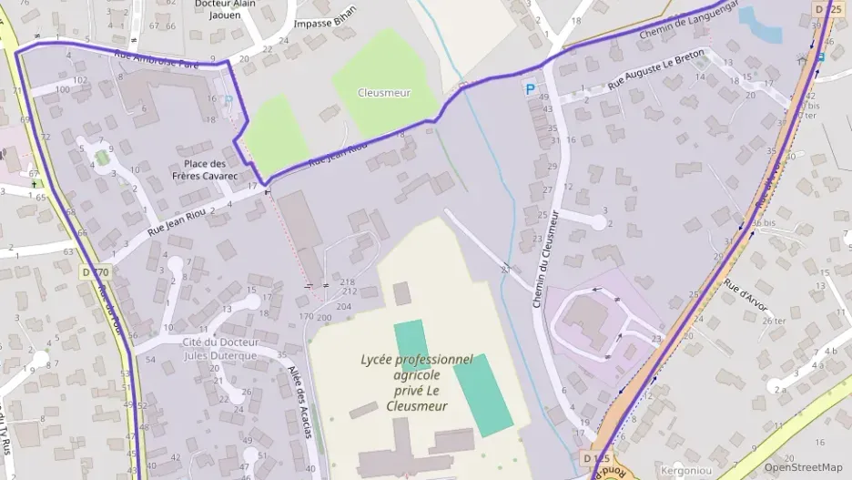 Appartement 45 m² deux pieces à vendre à Lesneven Appartement 45 m² deux pieces à vendre à Lesneven