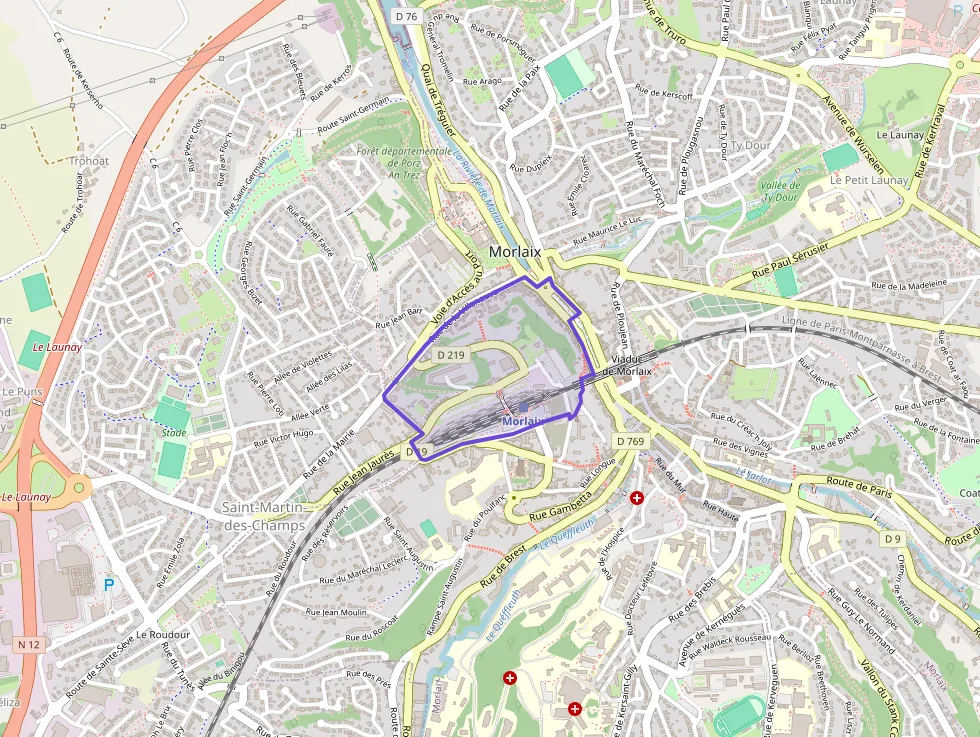 Appartement 53 m² deux pieces à vendre à Morlaix