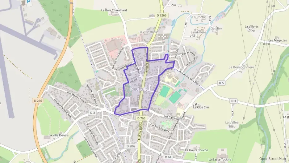 Appartement 56 m² trois pièces à vendre à Pleurtuit Appartement 56 m² trois pièces à vendre à Pleurtuit