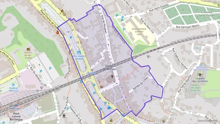 Appartement 33 m² une piece à vendre à Morlaix