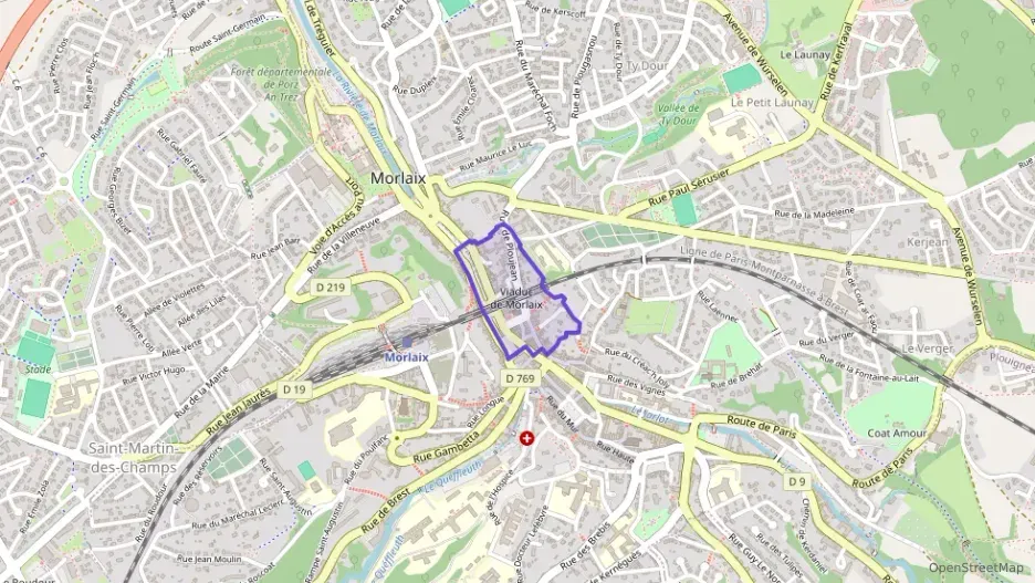 Appartement 33 m² une piece à vendre à Morlaix