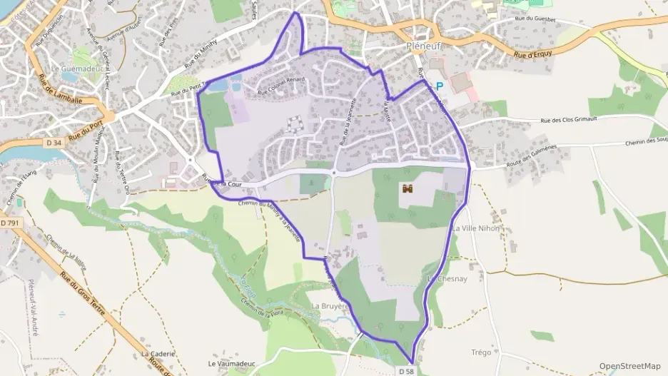 Appartement 59 m² trois pièces à vendre à Pléneuf-Val-André Appartement 59 m² trois pièces à vendre à Pléneuf-Val-André