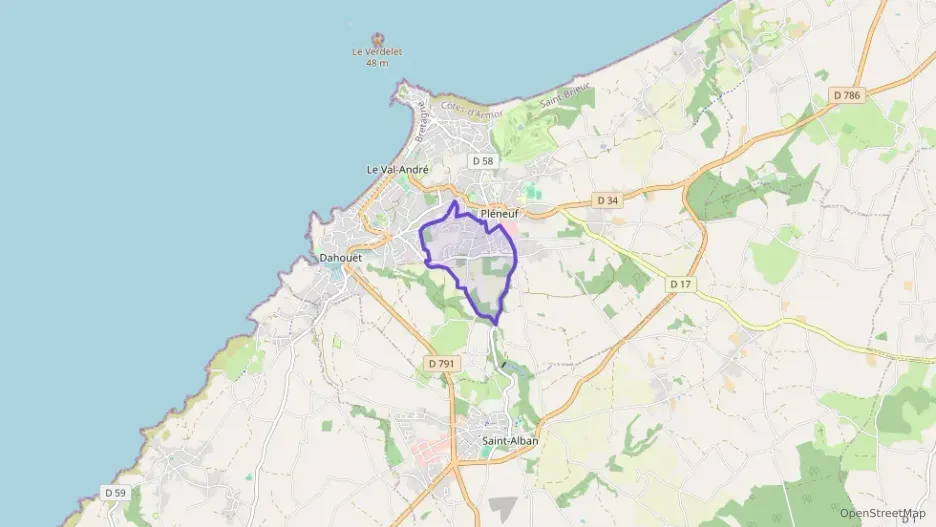 Appartement 59 m² trois pièces à vendre à Pléneuf-Val-André Appartement 59 m² trois pièces à vendre à Pléneuf-Val-André